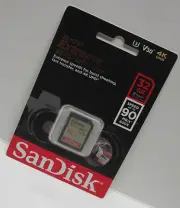 Sandisk 32G extreme V20 A900 4K HD SD card for Nikon A900 A300 A10 camera