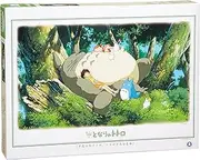 Ensky 1000-215 My Neighbor Totoro Jigsaw Puzzle, Totoro and Hirune (19.7 x 29.5 inches (50 x 75 cm) When Completed