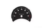 Porsche 911 996 996.1 Carrera Gauge Face Center Tachometer Rev Counter Black