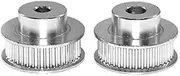 1pcs New GT2 Timing Pulley 30 36 40 60 Tooth Wheel Bore 5mm 8mm Aluminum Gear Teeth Width 6mm Parts for Reprap 3D Printers Part Universal Kayak Boat Parts Accessories(36T W6 B6.35)