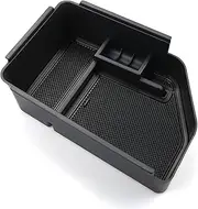 EERLHXWF Fit for Kia EV6 2022 2023, Car Center Console Storage Box, Anti-Scratch Car Center Console Armrest Organizer Tray, Black