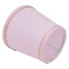 HG 2PCS European Style E14 Lamp Shade Pink Lampshade For Chandelier Table Wall