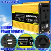 Dual USB Car Voltage Transformer Heat Resistant and Short Circuit Protection