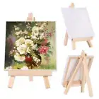 With stand Mini Easels Drawing Painting Craft Mini Canvas Mini Easel Set