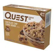 Quest Protein Bar Chocolate Chip Cookie Dough 60g X 4
