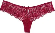 [Generic] G String Thongs for Women Sexy Lace Panties Seamless Thongs See Through Bikini Panties Soft Stretch Underwear