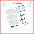 Vacuum Filter Kit Replacement for Robotic Vacuum ILIFE V3 V3S V5 V5s, Pro Robot