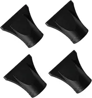 4 PCS Hair Dryer Attachment,Blow Dryer Attachment,Hair Dryer Nozzle Replacement,Black Nylon Hair Dryer Diffuser Nozzle,Blow Dryer Attachment Suitable For Salon and Home Use,Universal Interface 4-4.5cm