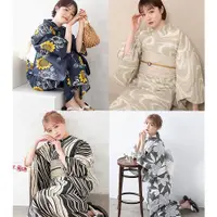 在飛比找蝦皮購物優惠-日本 和服 浴衣 女 傳統款式 高級 棉麻 質地 日本 旅遊