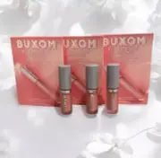 Buxom plump shot sheer tints set of 3 mini lipglosses soft blush