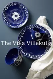 New Anthropologie "Solstice" 8 Piece Dinner Set ~Beautiful Celestial Design