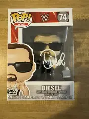 DIESEL WWE 74 AUTOGRAPHED FUNKO POP
