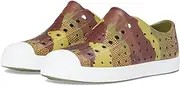 [Native Shoes] Jefferson Print Youth Water Shoes, Kids, Jefferson Print Youth-Rookie Green/Shell White/Bitter Seaweed CAMO, 17.5 cm