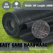 1 x 100 M Weedmat Weed Mat Control Woven Fabric Sun Shade Net Garden Landscape