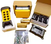TELE RADIO Overhead Crane Set incl. T19 Transmitter & R15 Receiver + Accesories