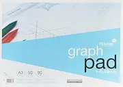 Silvine Graph Pad, Blue, A3 Size (50 Pieces Pack)