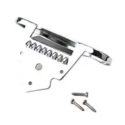 3.1x1.8inch Zinc Alloy Mandolin Tailpiece Replacement Kit for 8 Strings Mandolin