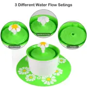 Automatic Cat Dog Bird Kitten Water Drinking Fountain Pet Bowl Dish Filter UK