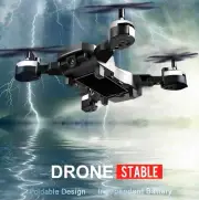 Professional Intelligent Folding Drone Wifi FPV Fixed High HD Camera (Black)