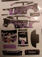 2025 Ross Chastain #1 Tooties 1/64 Peel& Stick Decals