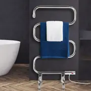 5 Bars Devanti Electric Heated Towel Rail Rack Freestanding Clothes Dry Warmer