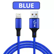 Apple Charger BLUE 3m Cable Cord for Apple iPad iPhone 14 13 12 11 pro MAX