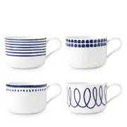 kate spade new york Charlotte Street Mugs, Set of 4