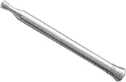 GOOHOCHY 1Pc Telescopic Camping Blow Fire Tube Ignition Tool Portable Outdoor Fire Tool Silver for Efficient Starting