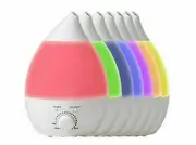 Remedies Rainbow Cool Mist Color Changing Aromatherapy Diffuses Humidifier NEW