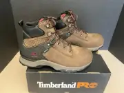 New! Women's Timberland PRO® Hypercharge 6" Comp Toe Waterproof Boots. Size 9M.