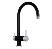 Puretec Tripla BL1 TAP ONLY 3 Way Kitchen Sink Mixer Filter Matt Black & Chrome