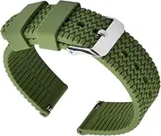 OATIPHO Replaceable Silicone Watch Belt Concise Comfortable Breathable Fashionable Watch Accessory