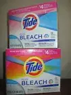 2 ultra Tide Plus Bleach Original Scent 21 oz Laundry Detergent Powder 12 Loads