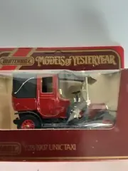Matchbox Models of Yesteryear Y-28/1907 Unic Taxi