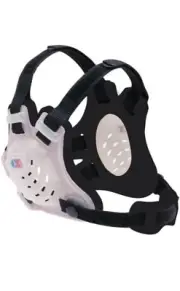 Cliff Keen YF5 Youth Tornado Wrestling Headgear/Earguards, Translucent Clear