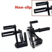 Non-Slip Forward Control Footpegs For Harley Softail Springer FXSTS FLSTSC 00-17