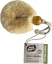 Honest To Goodness Sisal Body Brush. Crafted for gentle exfoliation and detoxification, it invigorates and revitalizes your skin. Energising your body from within.