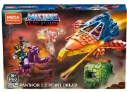 Mattel MEGA CONSTRUX Masters Of The Universe Panthor At Point Dread 557 Playset