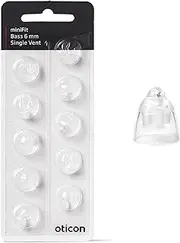 Oticon New - Single Bass miniFit Domes 6mm