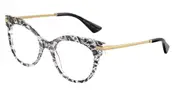 Dolce & Gabbana DG3392 3287 Women’s Glasses Black Size 52 - Private Health Rebate - Blue Light Block Available
