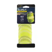 Nite Ize SlapLit LED Insulated Drink Wrap Green Stripe Glow and Flash Modes New