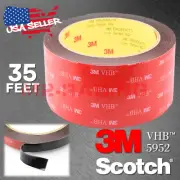 Genuine 3M VHB #5952 Double-Sided Mounting Foam Tape Automotive Car 50mmx35FT