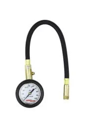 Heavy Duty Tire Pressure Gauge 0-100 PSI Analog Durable with Deflation Valve