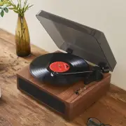 Moving magnetic vinyl retro wireless Bluetooth phonograph retro record player