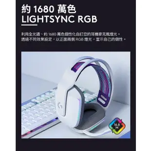 Logitech G 羅技 G733 LIGHTSPEED 無線 RGB 遊戲耳機麥克風