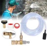 Chemical Injector With 9.8ft Tube Fits For Pressure Washer 5000PSI Downstream AU