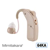 在飛比找momo購物網優惠-【Mimitakara 耳寶】64KA 充電式耳掛型助聽器