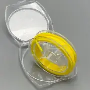 1.8mm Dental Rubber Dam Stabilizing Cord Medium Wedge Elastic Sheets 2.1m Yellow