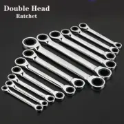 Ratchet Wrench Chrome Vanadium Steel Reversible Double Head 8mm-10mm Wrench