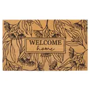 Urban Welcome Home Floor Doormat Coir/PVC Living Room Decor 45x75cm Black